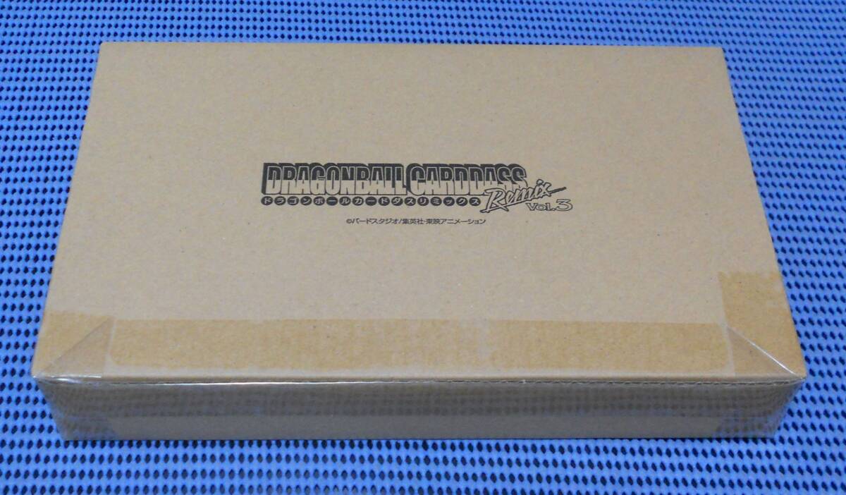 ★新品 輸送箱未開封★ドラゴンボール カードダス リミックス Vol.3★DRAGONBALL CARDDASS Remix Vol.3★プレミアムバンダイ限定★鳥山明★