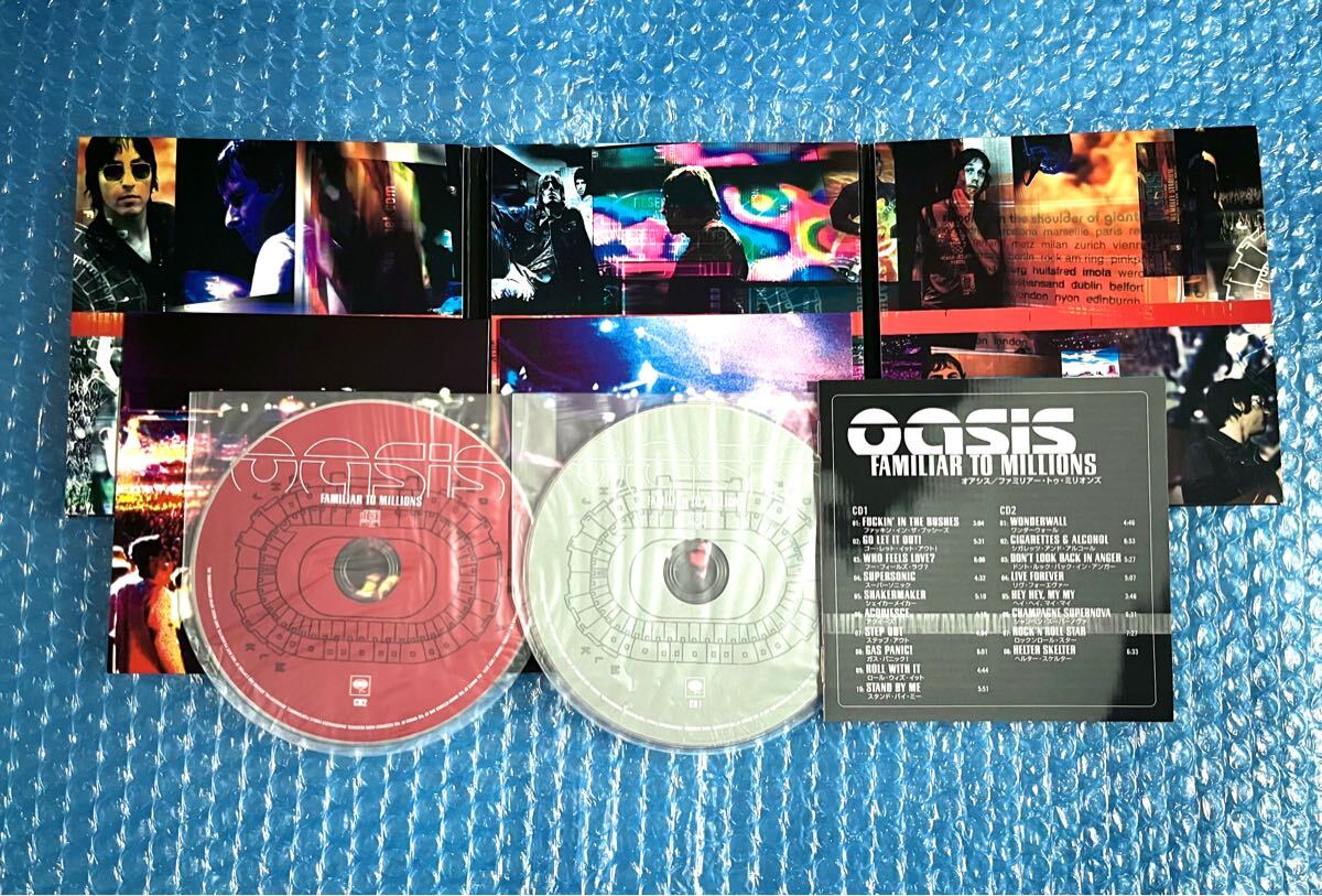 限定国内盤紙ジャケット仕様2CD OASIS [Familiar to Millions 限定国内盤紙ジャケット仕様2CD OASIS [Familiar to Millions