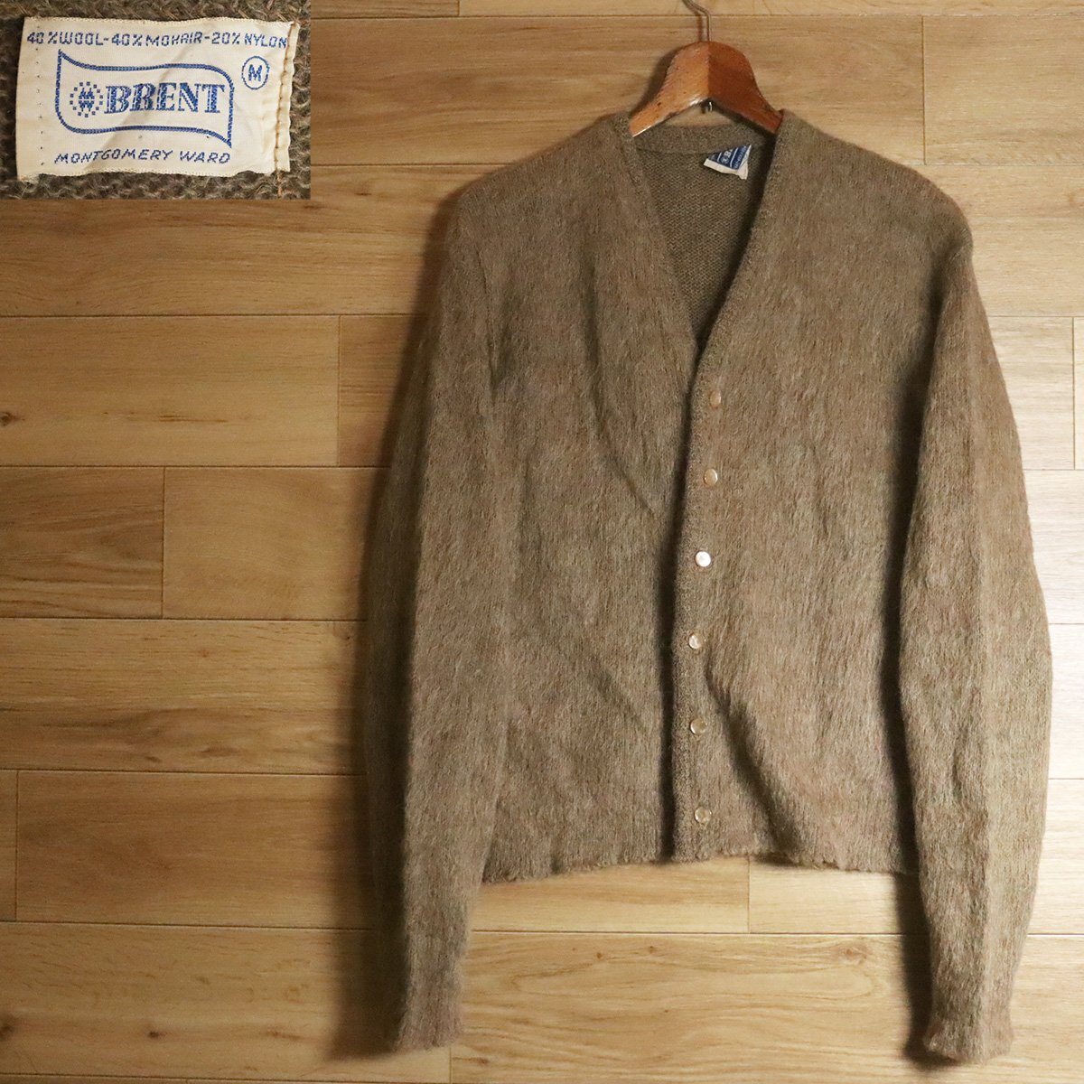 BRENT モヘア カーディガン モンゴメリーワード|トップス BRENT モヘア カーディガン モンゴメリーワード|トップス
