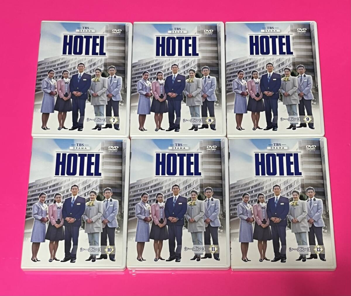 TBS ドラマ HOTEL シーズン3 後編 DVD-BOX 6枚組 ホテル 高嶋政伸 #D922 TBS ドラマ HOTEL シーズン3 後編 DVD-BOX 6枚組 ホテル 高嶋政伸 #D922