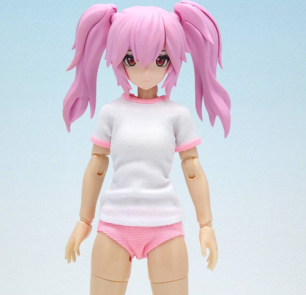 【神姫工房】 School Style: 体操服・ブルマーセット Ver.2 「桃」メガミデバイス用 1/12 ドール服 アリスギアアイギス