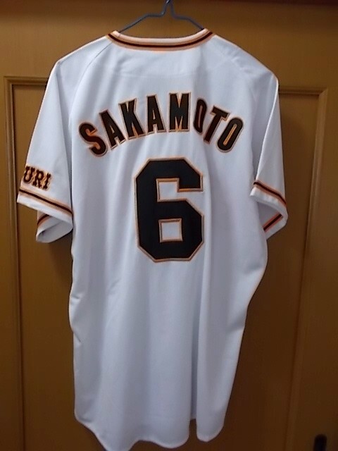 ジャイアンツ(メンズ)野球ウェア 背番号Tシャツ 坂本勇人 6 ジャイアンツ(メンズ)野球ウェア 背番号Tシャツ 坂本勇人 6
