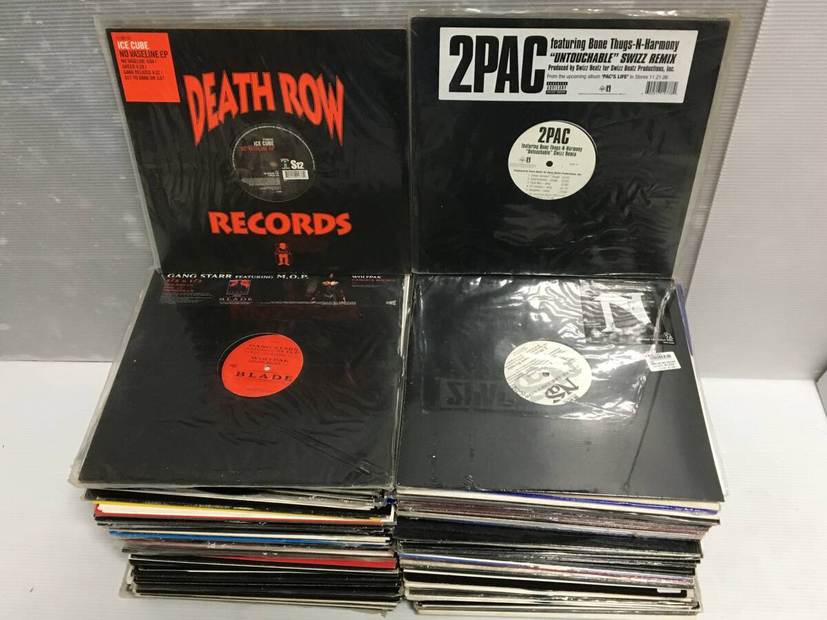 C250 LP レコード HIPHOP DJ向 ヒップホップ 154枚まとめ ICE CUBE/2PAC/Nas/DMX/JAY-Z/Dr.Dre/GANG STARR/EMINEM Death Row/Def Jam