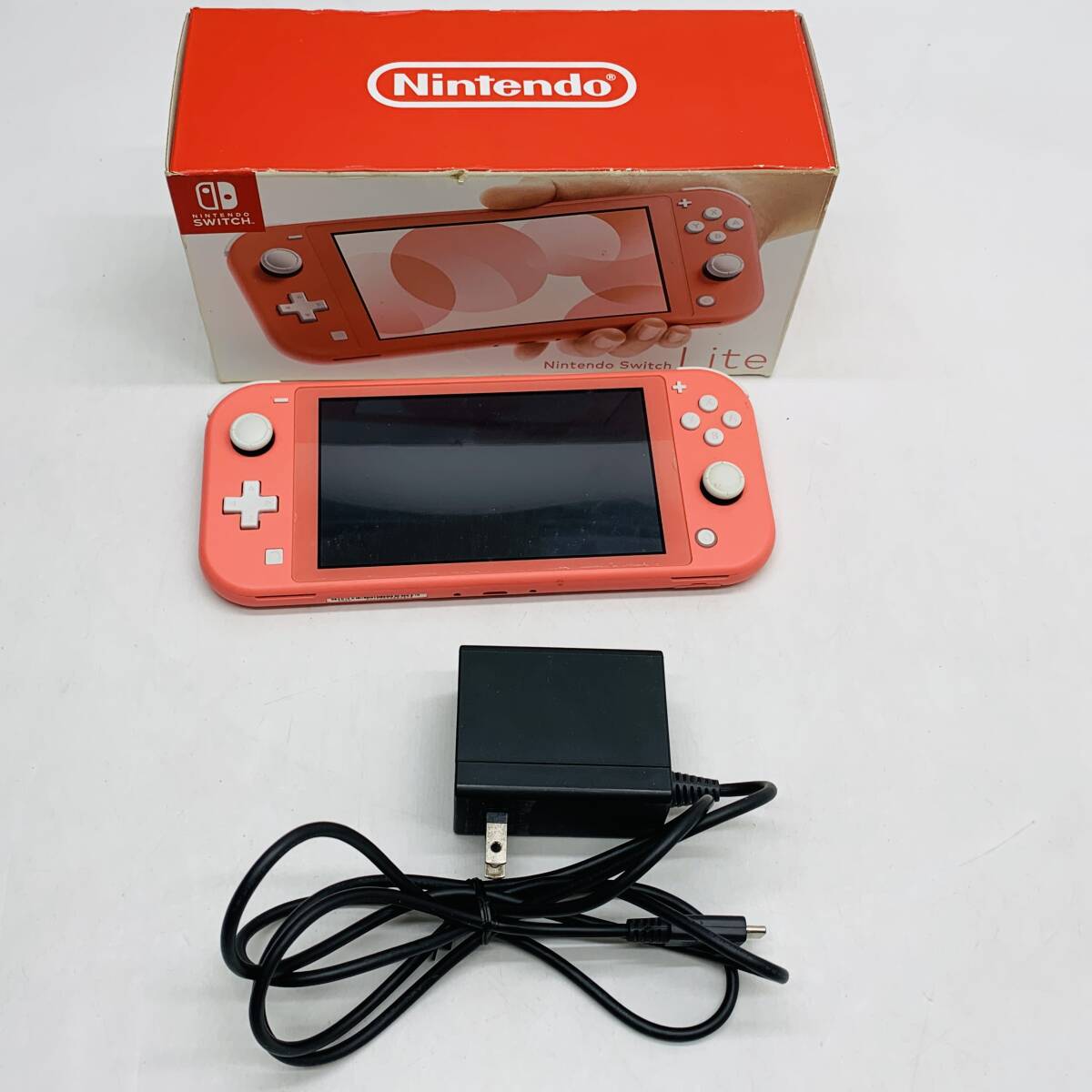 ジャンク ニンテンドースイッチ ライト 本体 コーラル ※ソフト認識不良 Nintendo Switch Lite Coral ピンク 任天堂 携帯ゲーム