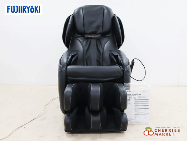 ◆展示品◆ FUJIIRYOKI フジ医療器 リラックスソリューション マッサージチェア ブラック JTR-160