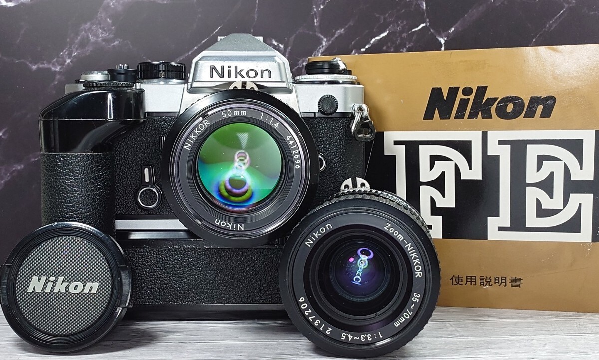Yahoo!オークション - 【終活整理】 Nikon FE+ Ai NIKKOR 50mm Yahoo!オークション - 【終活整理】 Nikon FE+ Ai NIKKOR 50mm