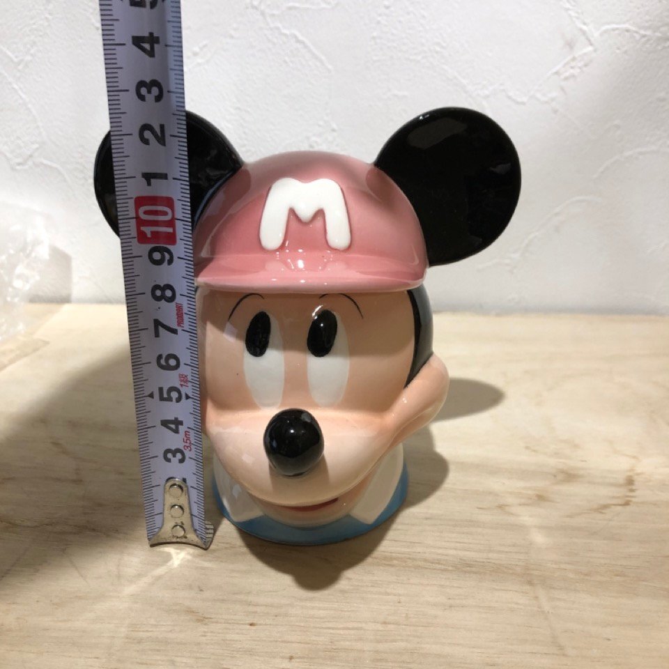 要状態確認・ジャンク】 ミッキーマウス 加藤工芸 陶器 小物入れ 要状態確認・ジャンク】 ミッキーマウス 加藤工芸 陶器 小物入れ