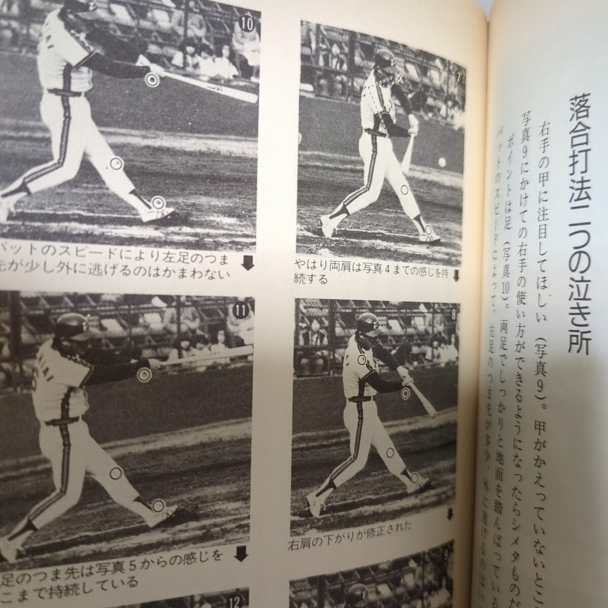 希少 落合博満 なんと言われようとオレ流さ 講談社 1986年12月第