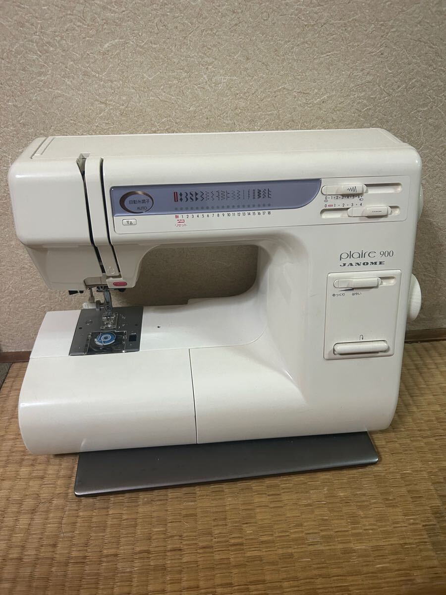 Yahoo!オークション - JANOME ジャノメ plaire 900 ミシン コンピュー...