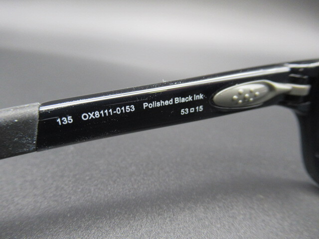レビュー高評価の商品!の商品をすべて オークリー OAKLEY OX8111-0153 新品 メガネフレーム 53-15-135 セル、プラスチックフレーム
