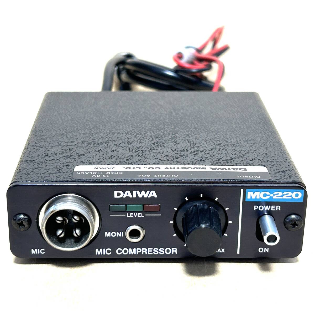 【完動品】 DAIWA　MC-220　マイクコンプレッサー 無線 DAIWA MC-220 ダイワ マイクコンプレッサー CB無線 アマチュア