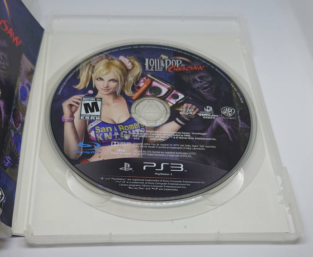 PS3 Lollipop Chainsaw (import) ロリポップ・チェーンソー 輸入 PS3 Lollipop Chainsaw (import) ロリポップ・チェーンソー 輸入