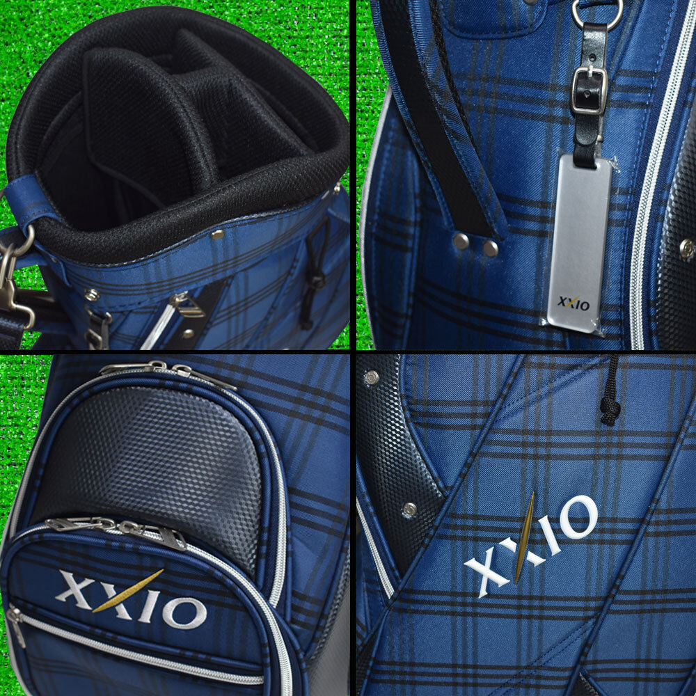 XXIO ゼクシオ ゴルフ キャディバッグ9型【ネイビー XXIO ゼクシオ ゴルフ キャディバッグ9型【ネイビー