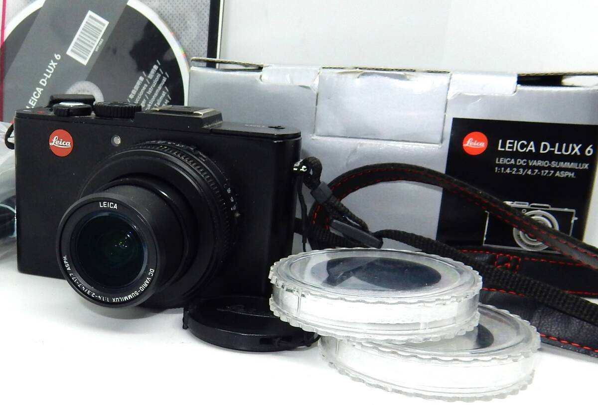 極美品 LEICA ライカ D-LUX6 グロッシーブラックシルバー 希少品 極美品 LEICA ライカ D-LUX6 グロッシーブラックシルバー 希少品