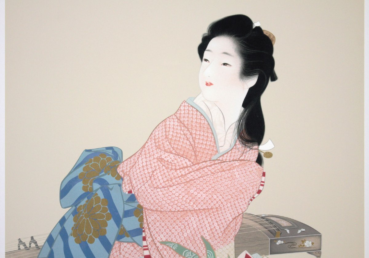 上村松園 「娘深雪」 ミクストメディア 絵画 上村松園 「娘深雪」 ミクストメディア 絵画 - 北海道画廊