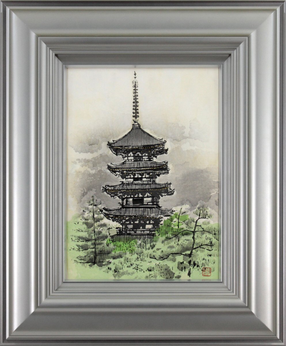 絵画(版画:後藤純男) 絵画(版画:後藤純男)