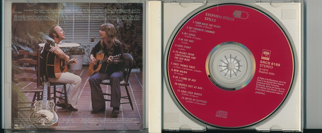 STEPHEN STILLS / スティーヴン?スティルス / スティルス/孤高の世界 /中古CD!!74476
