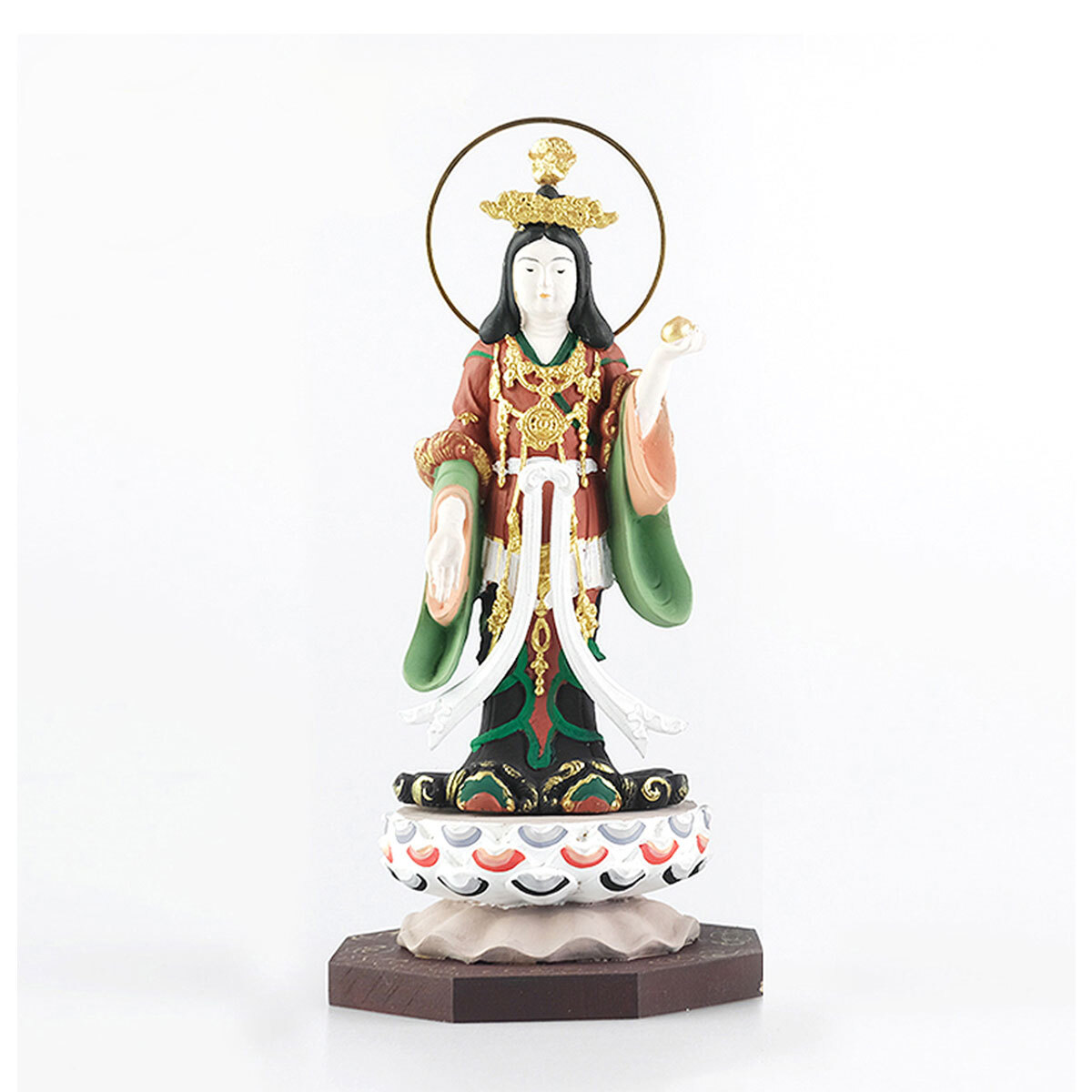 超珍館蔵】木材細密彫 觀音菩薩像 置物 古賞物 古美術品 稀少 超珍館蔵】木材細密彫 觀音菩薩像 置物 古賞物 古美術品 稀少