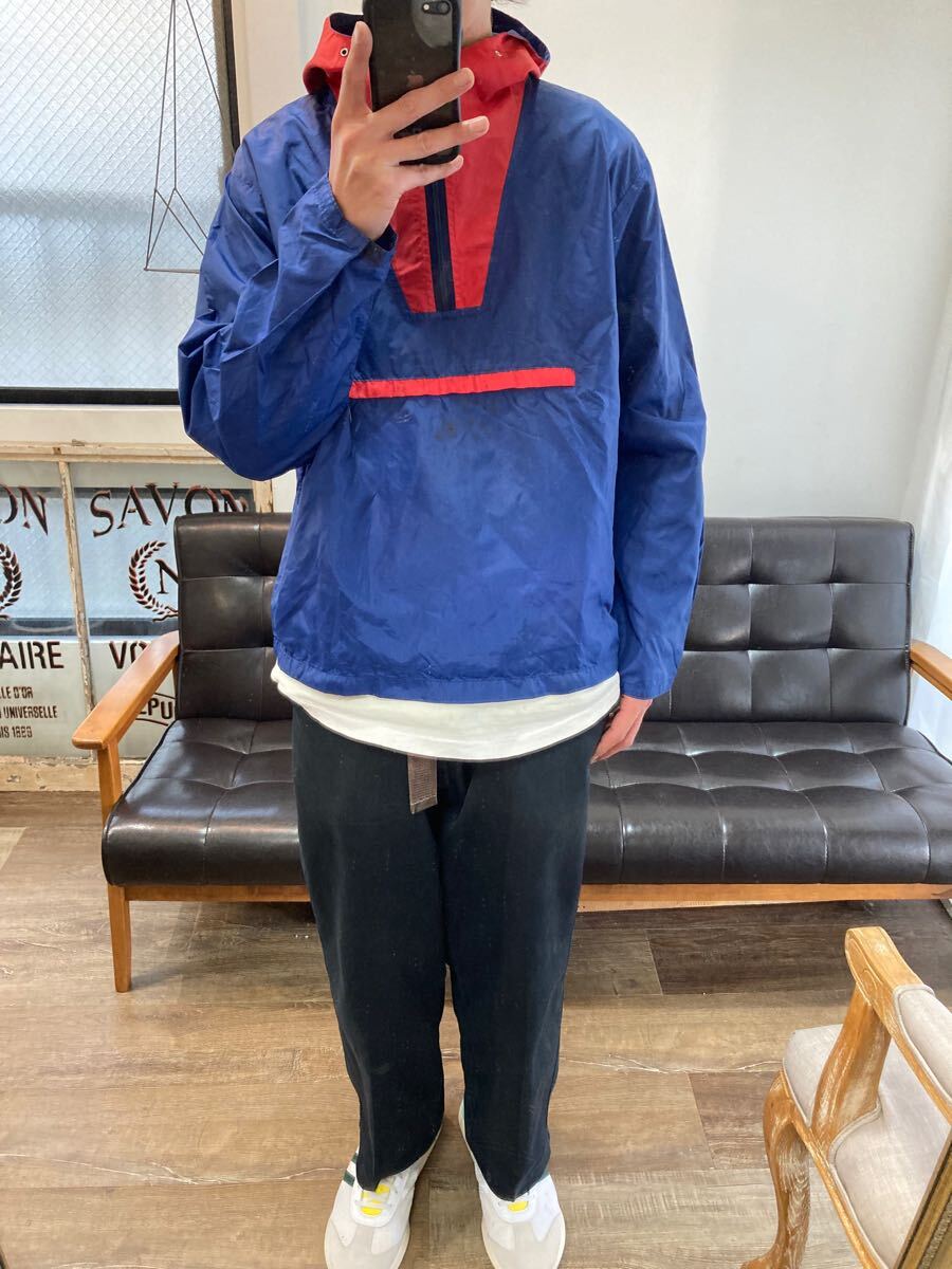 希少70s/NIKE ナイキアノラックパーカー/ナイロンジャケット/L 希少70s/NIKE ナイキアノラックパーカー/ナイロンジャケット/L