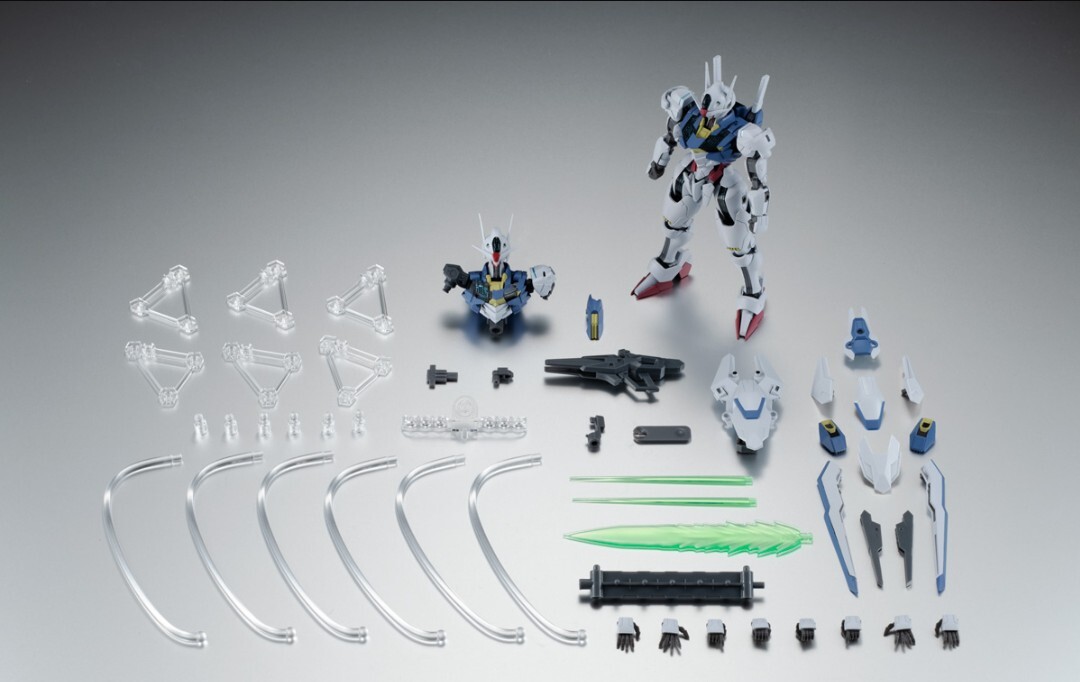 輸送箱未開封 伝票跡なし ROBOT魂 SIDE MS ガンダム・エアリアル