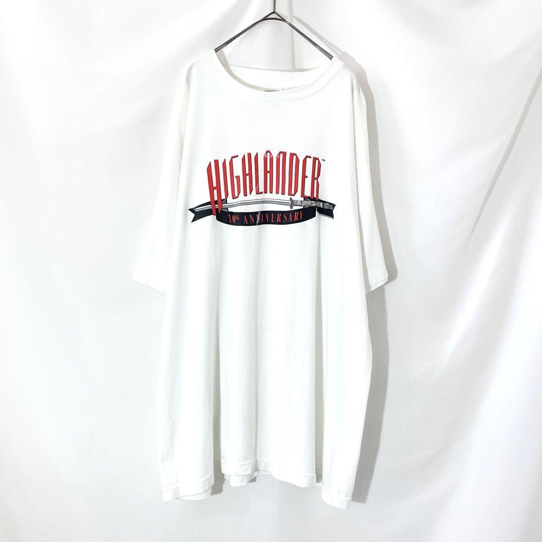 古着 90s USA UK 映画 ムービー 公式 Tシャツ HIGHLANDER 古着 90s USA UK 映画 ムービー 公式 Tシャツ HIGHLANDER