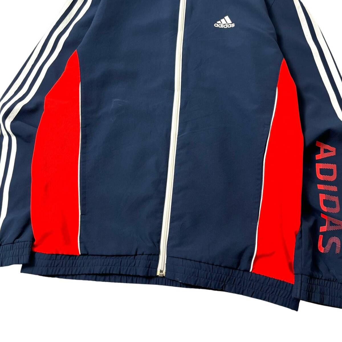 M 古着 adidas アディダス 袖ライン サイドライン スリーライン M 古着 adidas アディダス 袖ライン サイドライン スリーライン