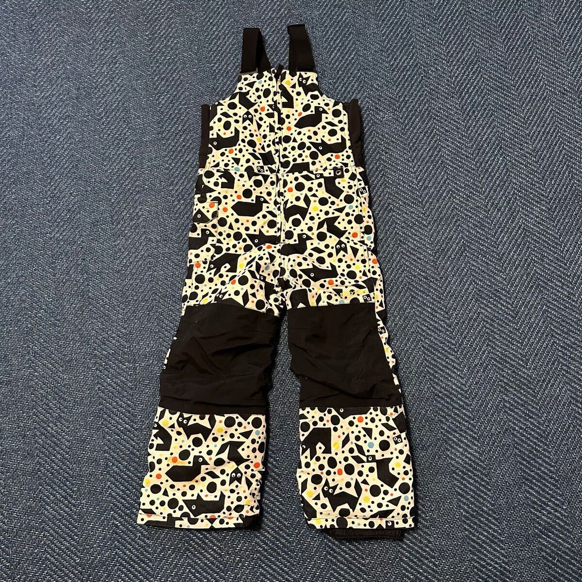 burton バートン　子供　キッズ ビブパンツ 110〜120オーバーオール スノーボード スキー　スノー　雪遊び
