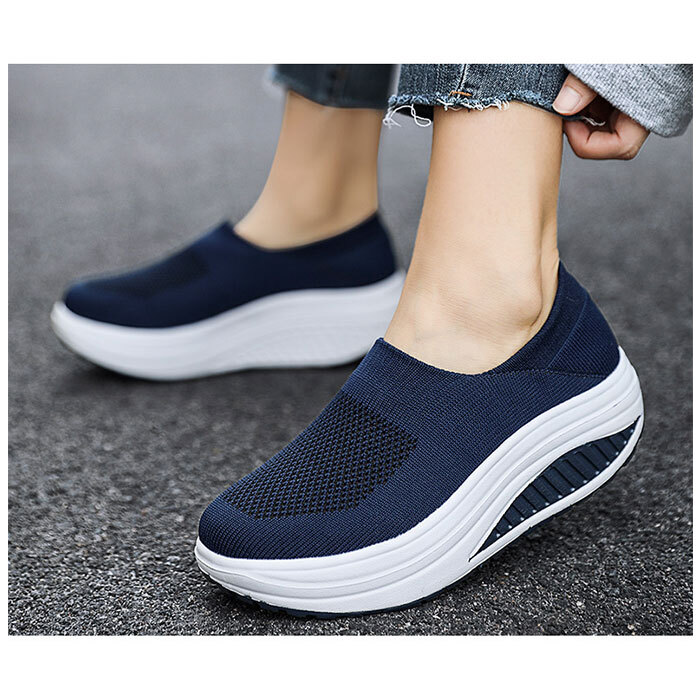 * black * 36(23cm) * lady's thickness bottom sneakers pmylsa29 lady's thickness bottom sneakers light weight super light weight slip-on shoes thickness bottom sneakers 