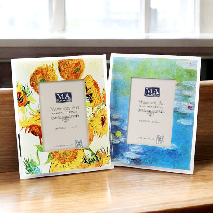 ☆ 尾形光琳風神雷神 ☆ 名画 ガラスフォトフレーム フォトフレーム 名画 ガラスフォトフレーム ガラス 写真たて 写真立て_画像5