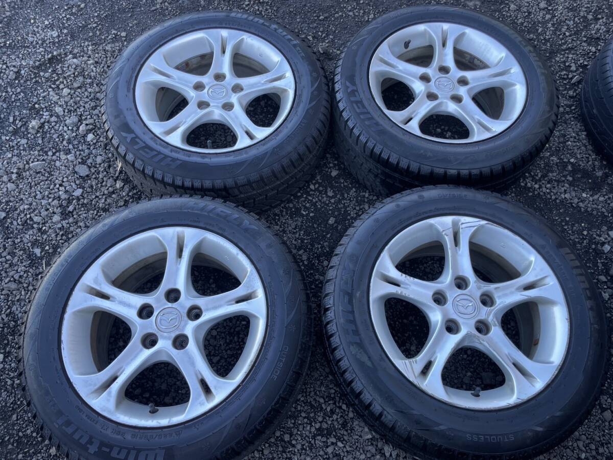 売切出品!マツダ RX8 RX-8 純正ホイールSE3P,5穴,16インチ,7.5j,オフセット50,PCD114.3,225/55R16,スタッドレス タイヤ2021年製,4本セット(スタッドレスタイヤ)|売買されたオークション情報、Yahoo!オークション(旧ヤフオク!) の商品情報をアーカイブ公開 - オーク 売切出品!マツダ RX8 RX-8 純正ホイールSE3P,5穴,16インチ,7.5j,オフセット50,PCD114.3,225/55R16,スタッドレス タイヤ2021年製,4本セット(スタッドレスタイヤ)|売買されたオークション情報、Yahoo!オークション(旧ヤフオク!) の商品情報をアーカイブ公開 - オーク