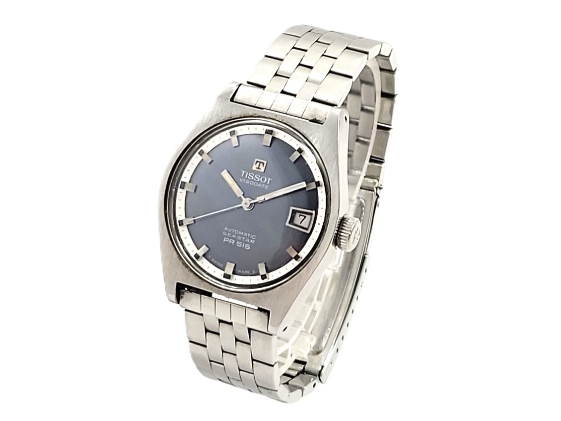 TISSOT/ティソ SEASTAR/シースター PR516 自動巻き デイト 3針 腕時計 (52403H3)