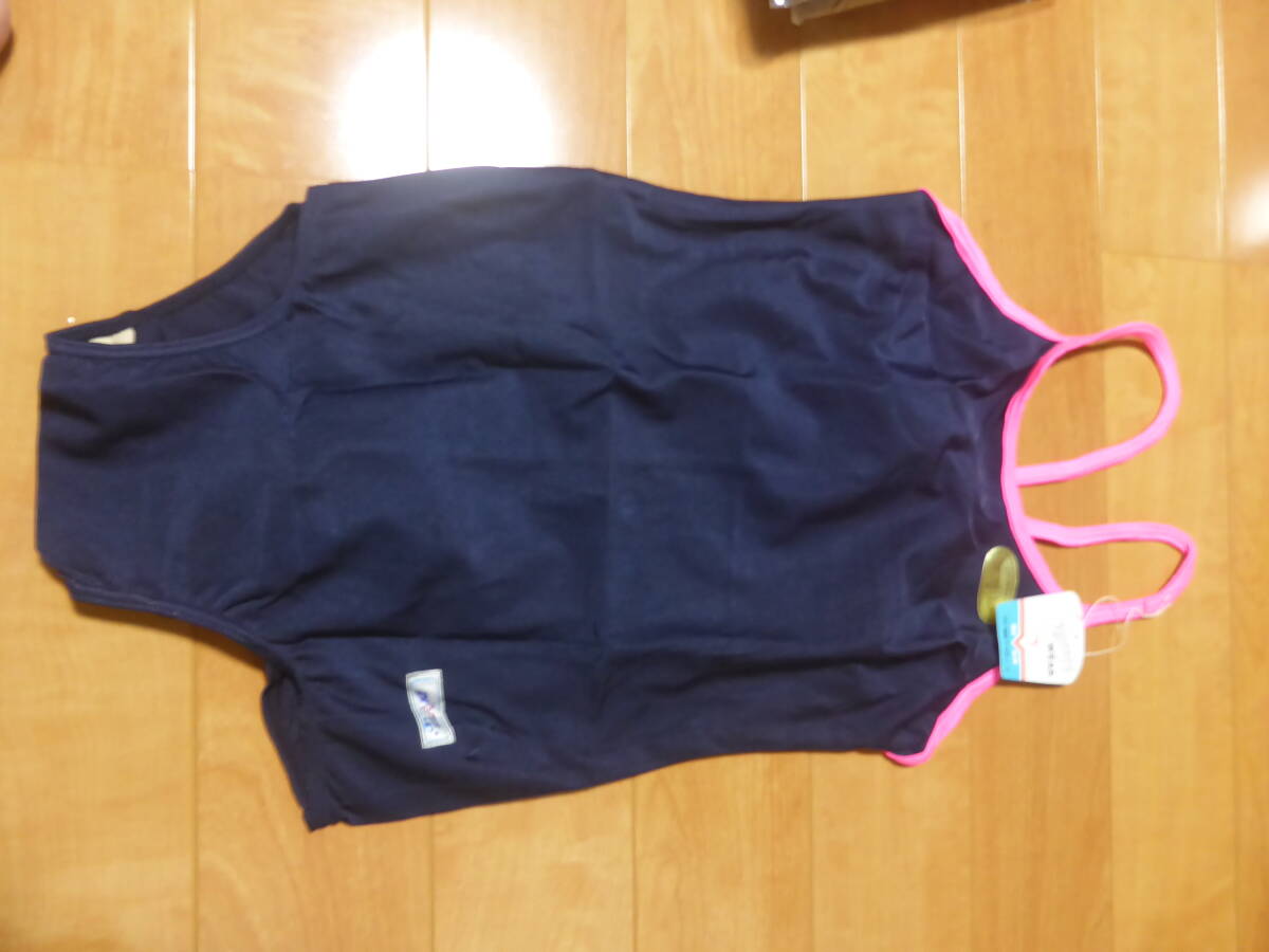 未使用☆当時物 女の子 スクール水着 S M L サイズ ピンク蛍光 未使用☆当時物 女の子 スクール水着 S M L サイズ ピンク蛍光
