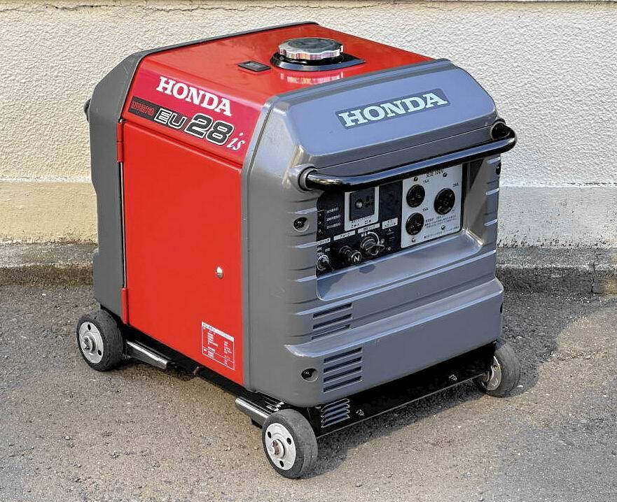 ホンダ EU28iS 100V インバーター発電機 2.8kVA HONDA セルモーター始動 100ボルト