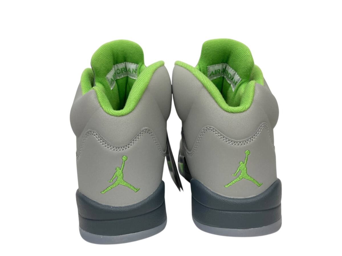 NIKE (ナイキ) AIR JORDAN 5 RETRO エアジョーダン 5 レトロ 3M スニーカー DM9014-003 26.5cm US8.5 グリーンビーン×フリントグレー/028_画像5