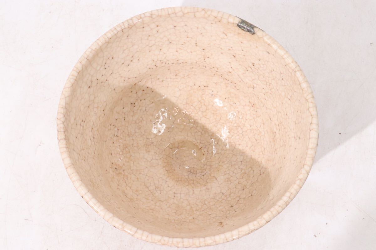 聾米銘 聾米造 赤絵 龍図 茶碗 共箱 / 青木木米 聾米 茶器 京焼 聾米銘 聾米造 赤絵 龍図 茶碗 共箱 / 青木木米 聾米 茶器 京焼