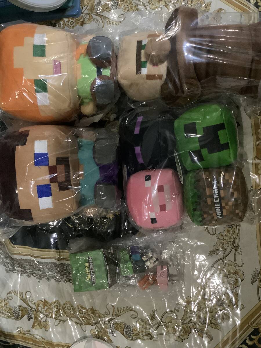 マインクラフト　ぬいぐるみ　キーホルダーなど　まとめて