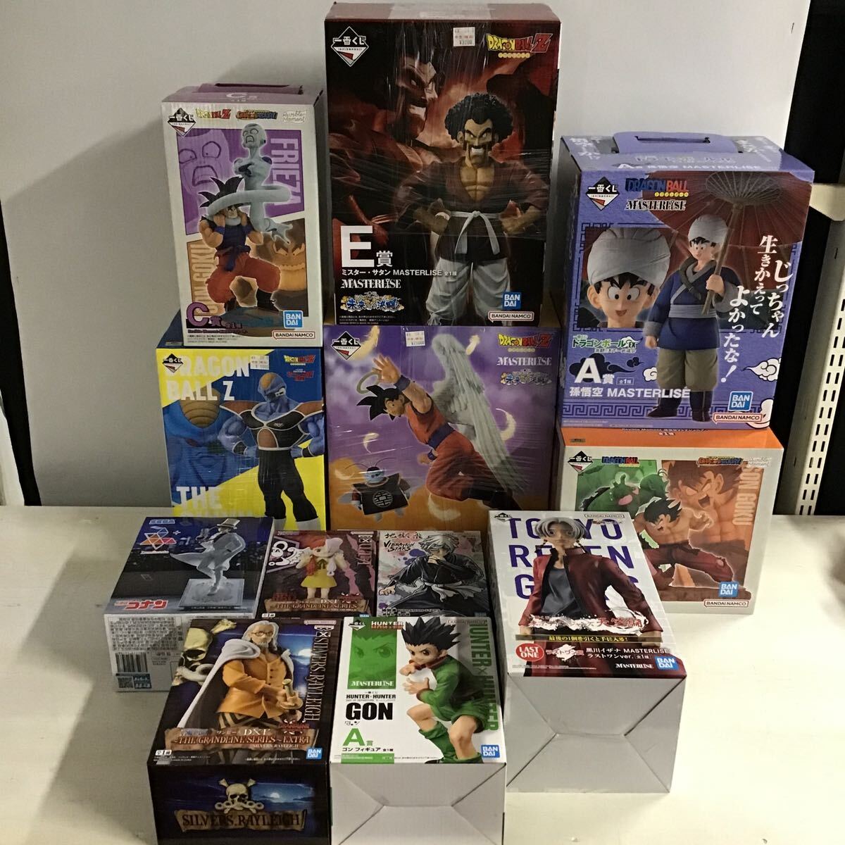 43【未開封】DRAGONBALL ONEPIECE ハンターンター 他 くじ景品 プライズ景品 フィギュア まとめ (160)
