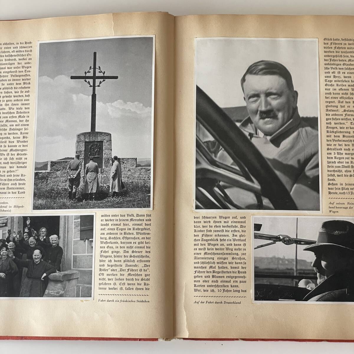 現品限り】1936年『 Adolf HITLER 』アドルフ ヒトラー アルバム 現品限り】1936年『 Adolf HITLER 』アドルフ ヒトラー アルバム