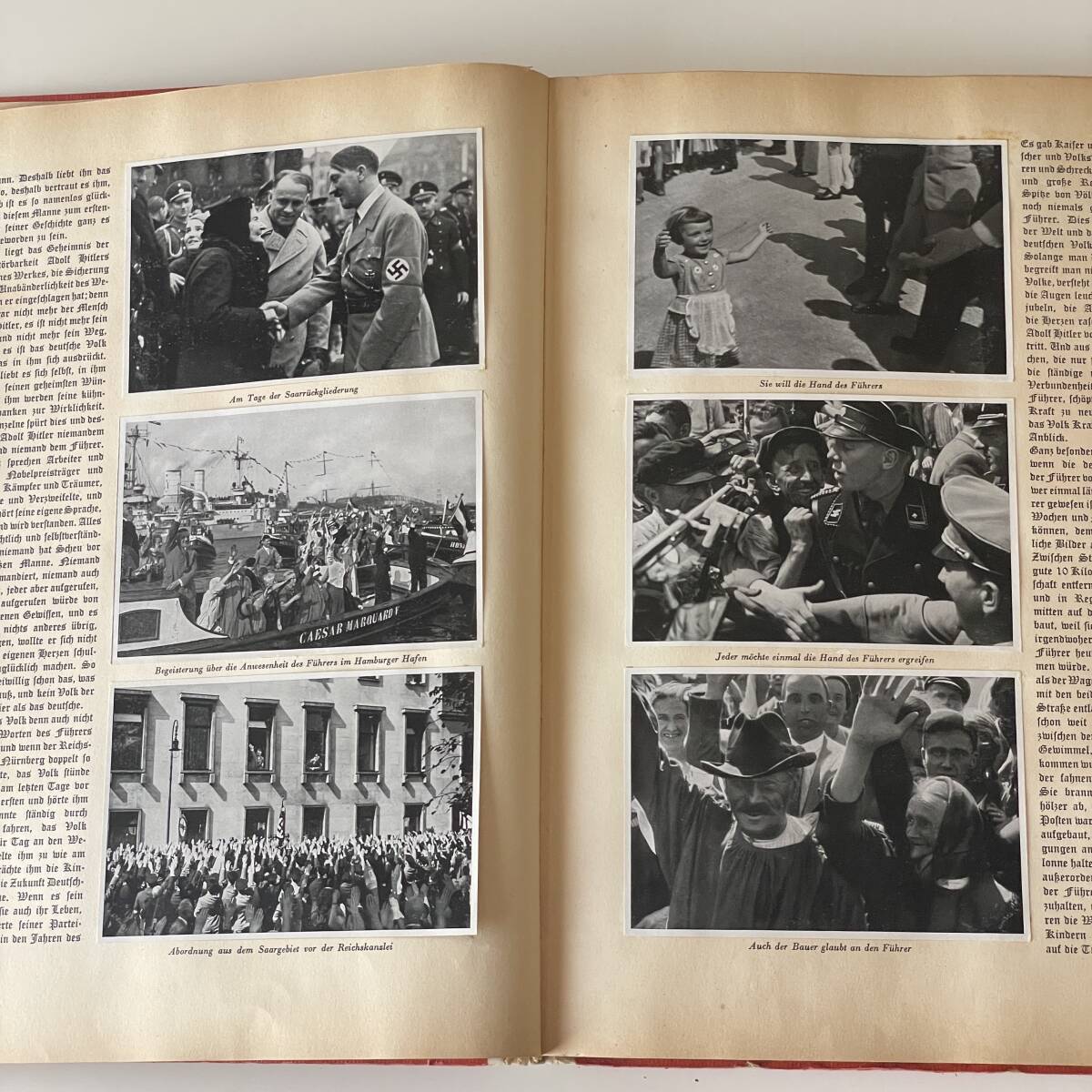 現品限り】1936年『 Adolf HITLER 』アドルフ ヒトラー アルバム 現品限り】1936年『 Adolf HITLER 』アドルフ ヒトラー アルバム