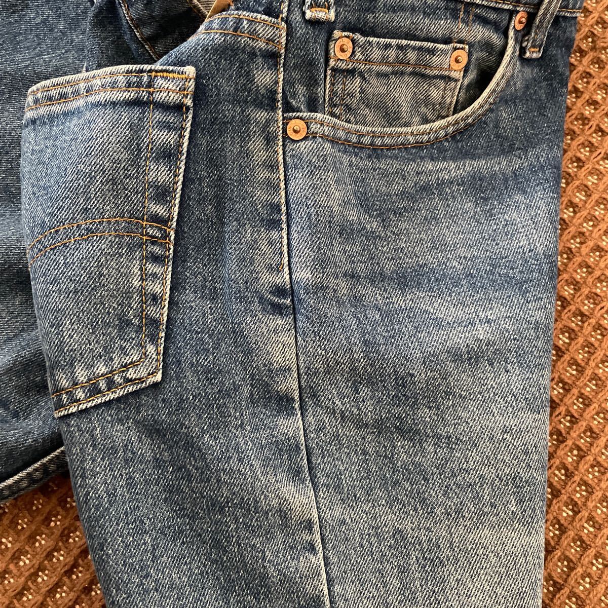 90s первый период Levi's 610-0217 w33 Vintage джинсы USA производства 