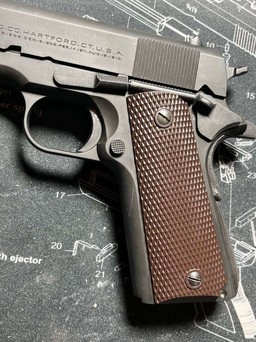CAW コルト ガバメント M1911A1 戦前型 ナショナルマッチ 発火式 CAW コルト ガバメント M1911A1 戦前型 ナショナルマッチ 発火式