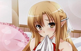 まひる亭/ソードアート・オンライン/SAO/アスナ！close call/イラストカード/ポストカード/泉まひる