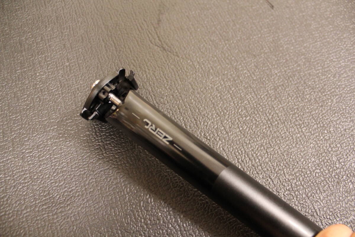 ★美品★【DEDA / デダ】ZERO2 POB 徑31.6/長さ350mm/セットバック21mm　シートポスト