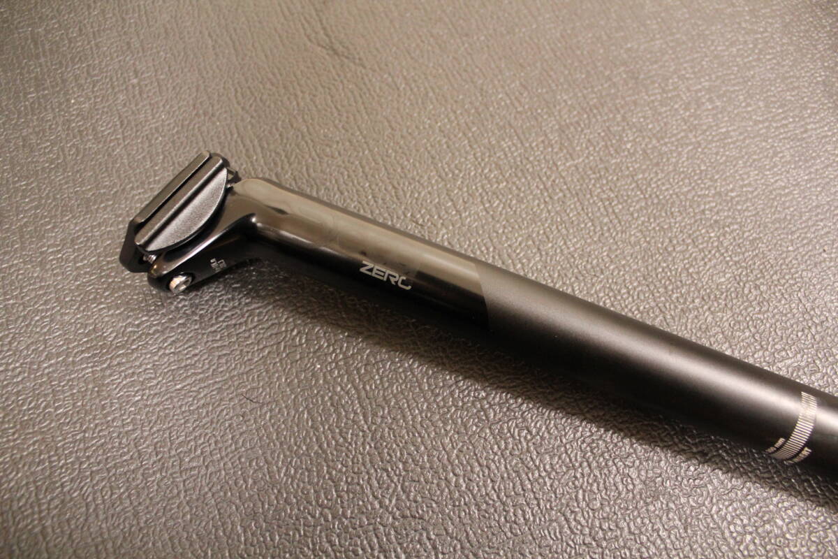 ★美品★【DEDA / デダ】ZERO2 POB 徑31.6/長さ350mm/セットバック21mm　シートポスト