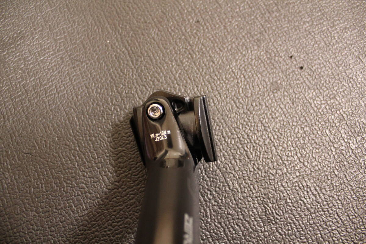 ★美品★【DEDA / デダ】ZERO2 POB 徑31.6/長さ350mm/セットバック21mm　シートポスト