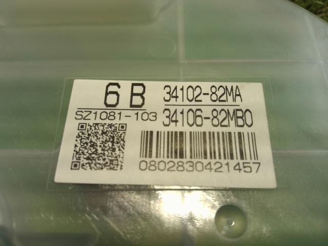 キャリィ EBD-DA16T スピードメーター R06A ZJ3 AT 4WD 34106-82MB0