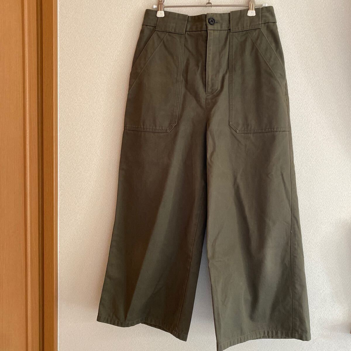 リフラッティシップス　リフラティシップス　liflattie ships レディース　ワイドパンツ　カーキ　ワークパンツ　ベイカーパンツ