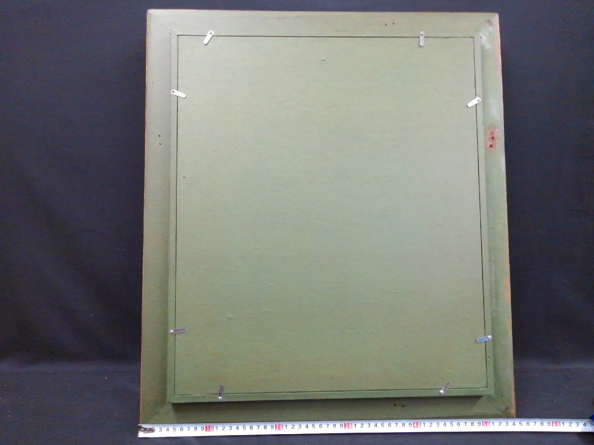 ☆23―008☆額装 進 徹「横向きの女」油彩 油絵 ルノアール円窓