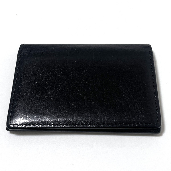  бесплатная доставка ITALIAN LEATHER итальянский кожа натуральная кожа футляр для карточек футляр для визитных карточек Brown режим бизнес Work евро Vintage б/у одежда 