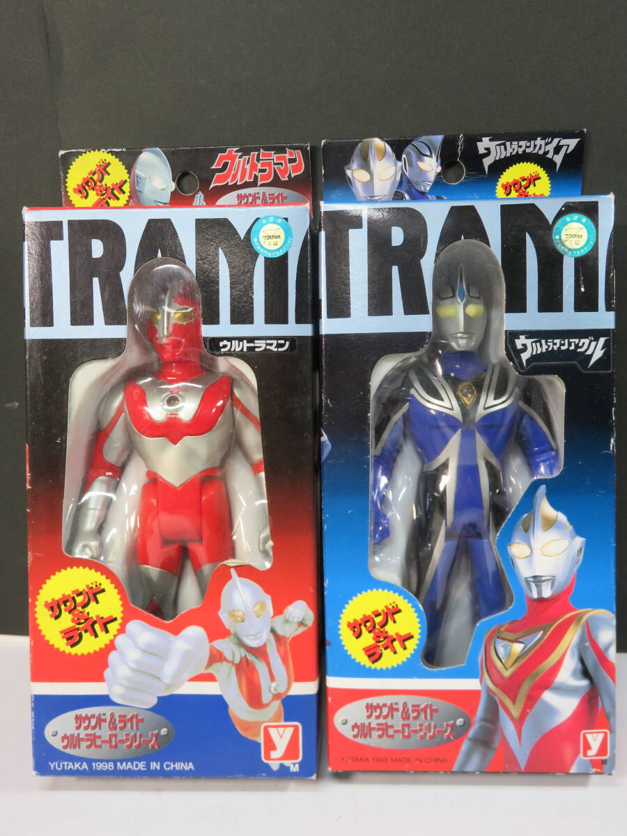 □「ウルトラマン」・「ウルトラマンアグル(未開封)」2個 □「ウルトラマン」・「ウルトラマンアグル(未開封)」2個